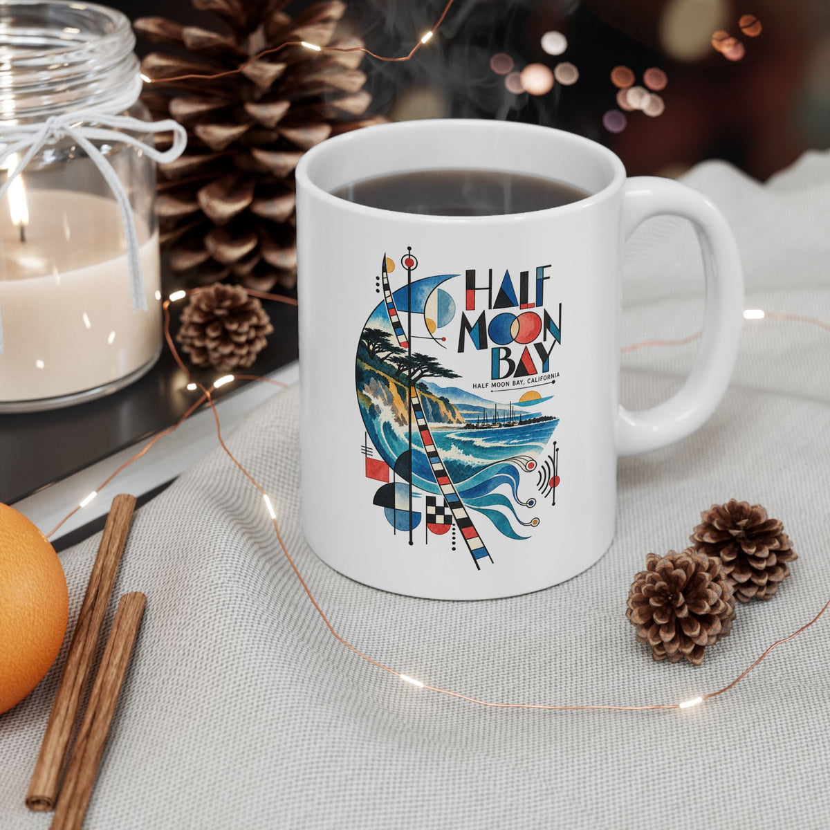 Half Moon Bay Sea Breeze Mug