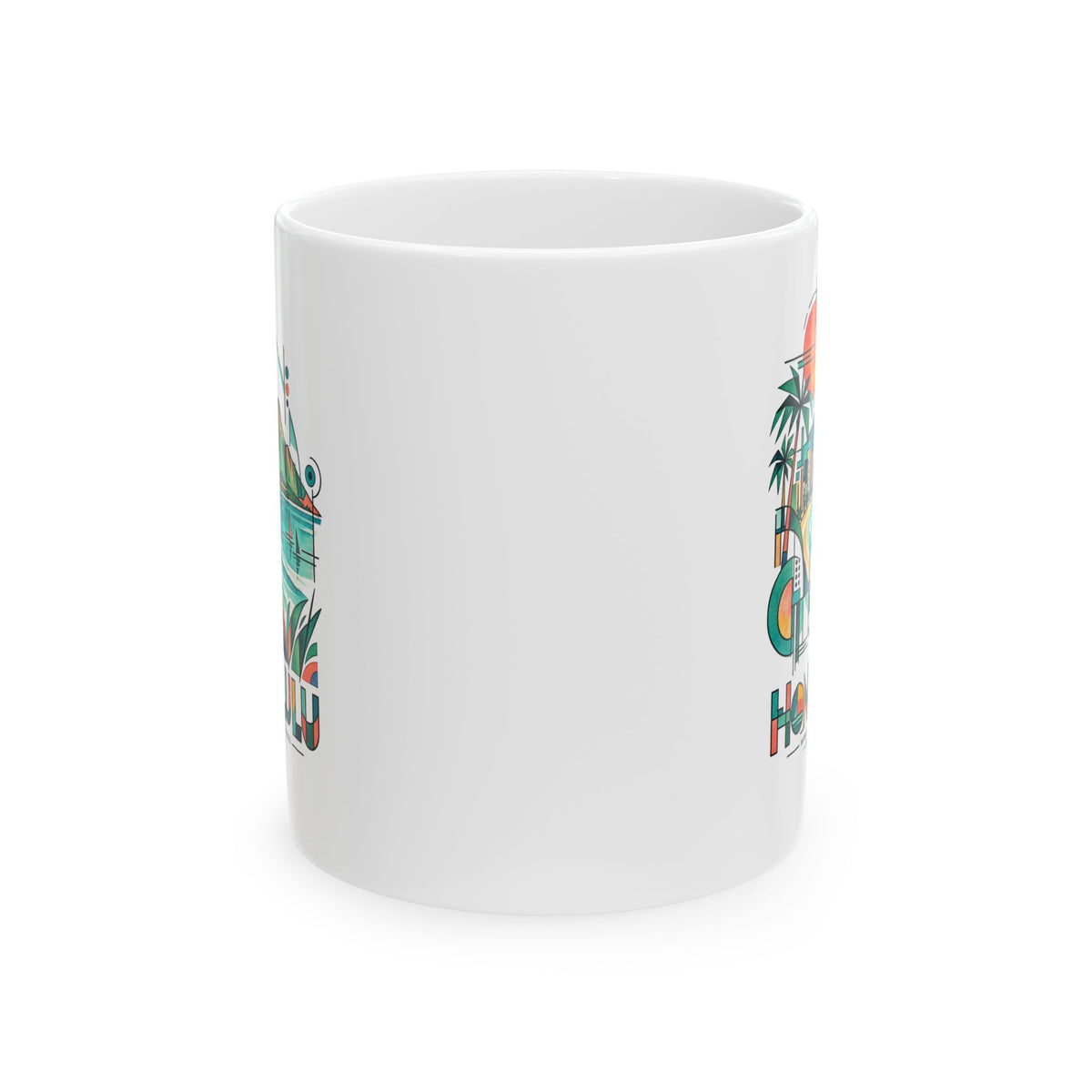 Honolulu Aloha Morning Mug