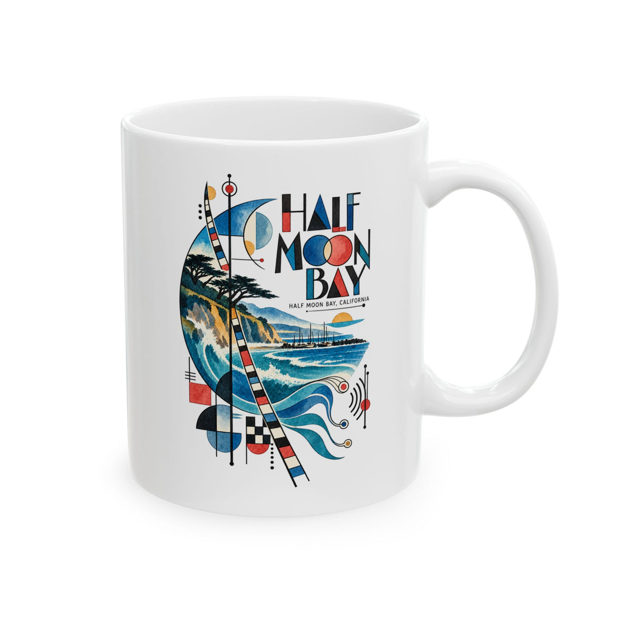 Half Moon Bay Sea Breeze Mug
