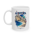 Albufeira Modernist Art Ceramic Coffee Mug | Algarve Portugal Souvenir