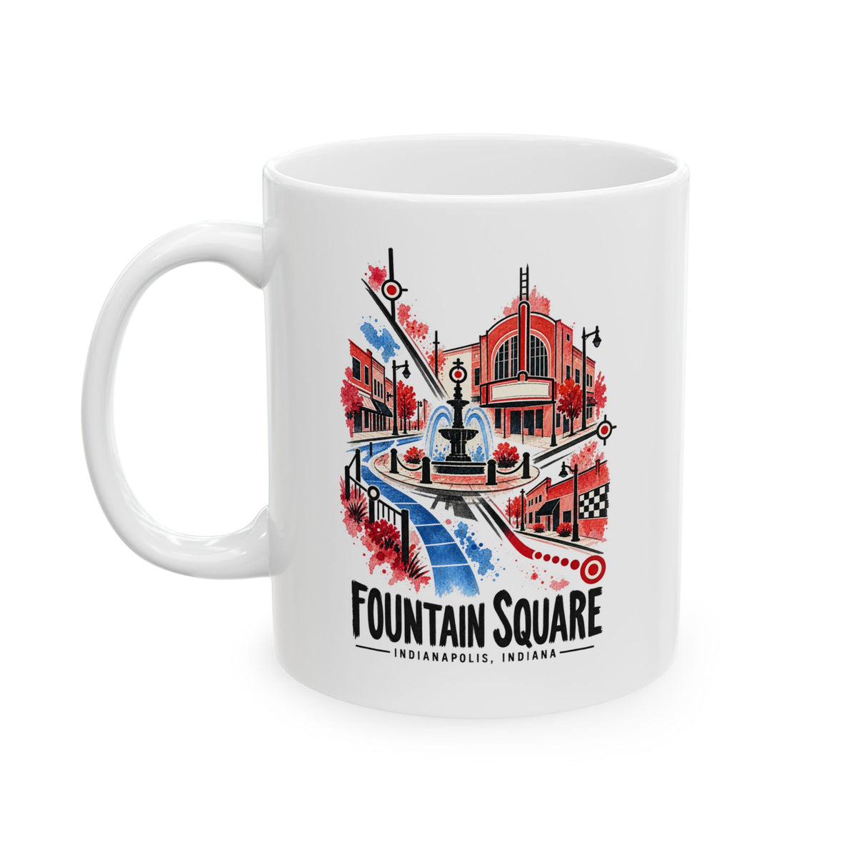 Fountain Square Neighborhood Mug