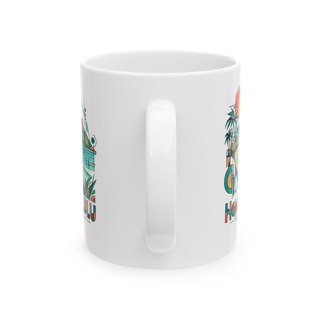 Honolulu Aloha Morning Mug