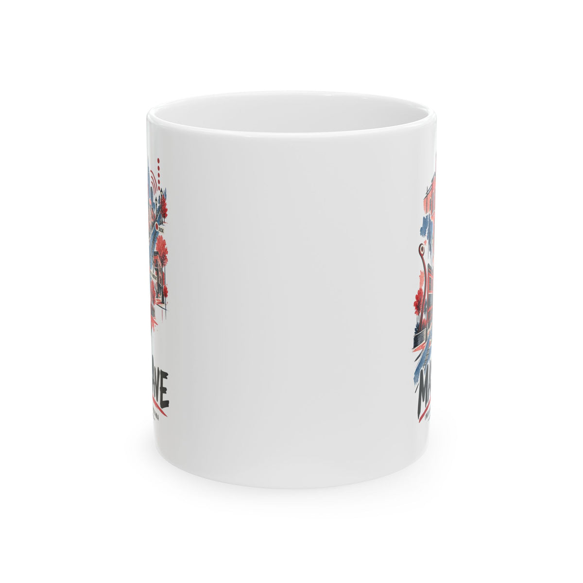 Mass Ave Indianapolis Mug