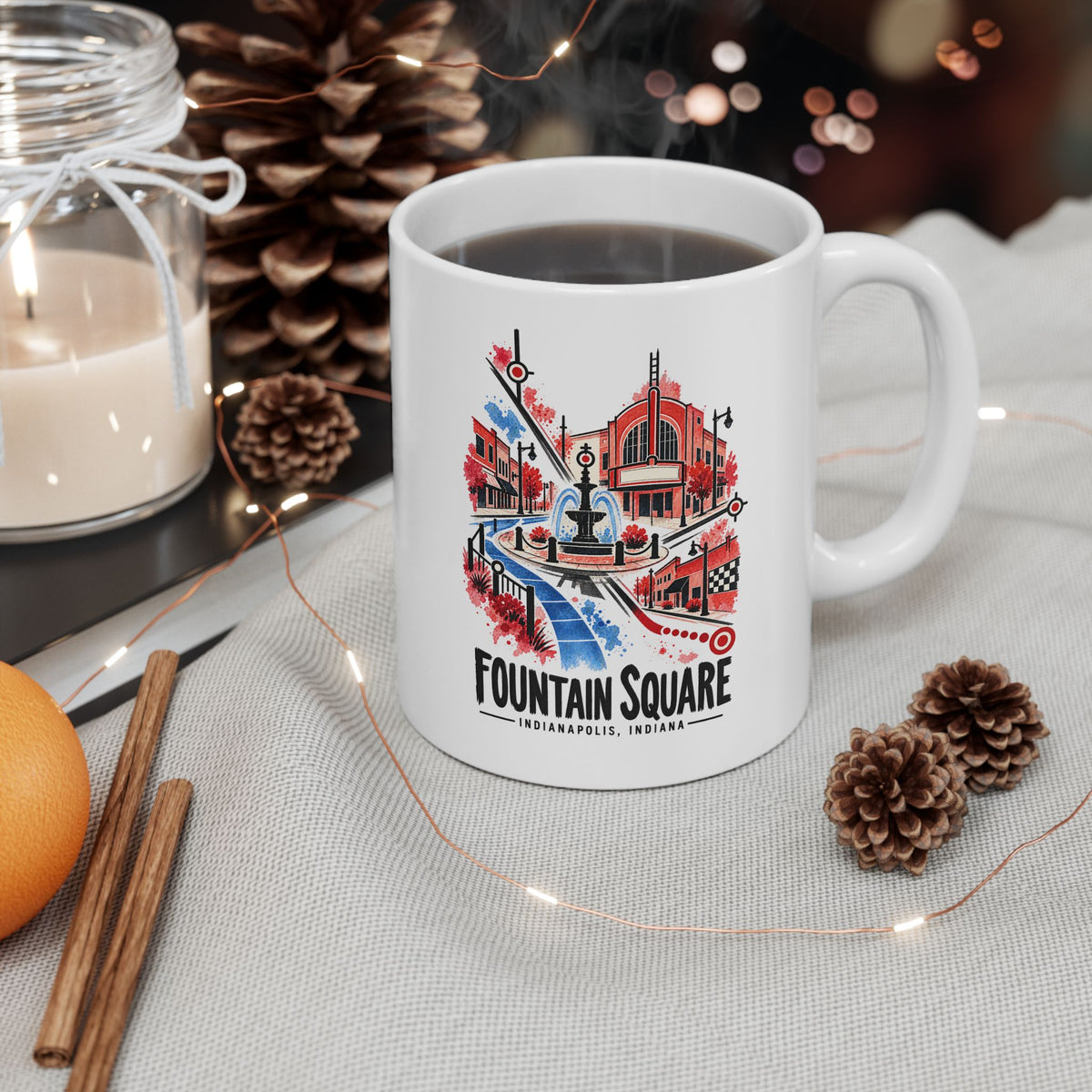 Fountain Square Neighborhood Mug
