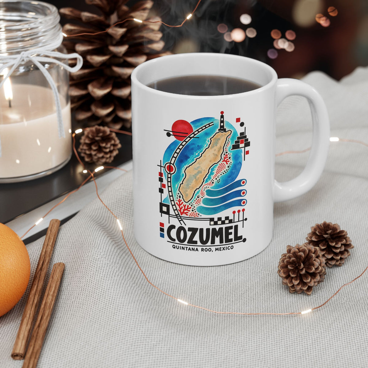 Cozumel Island Time Mug