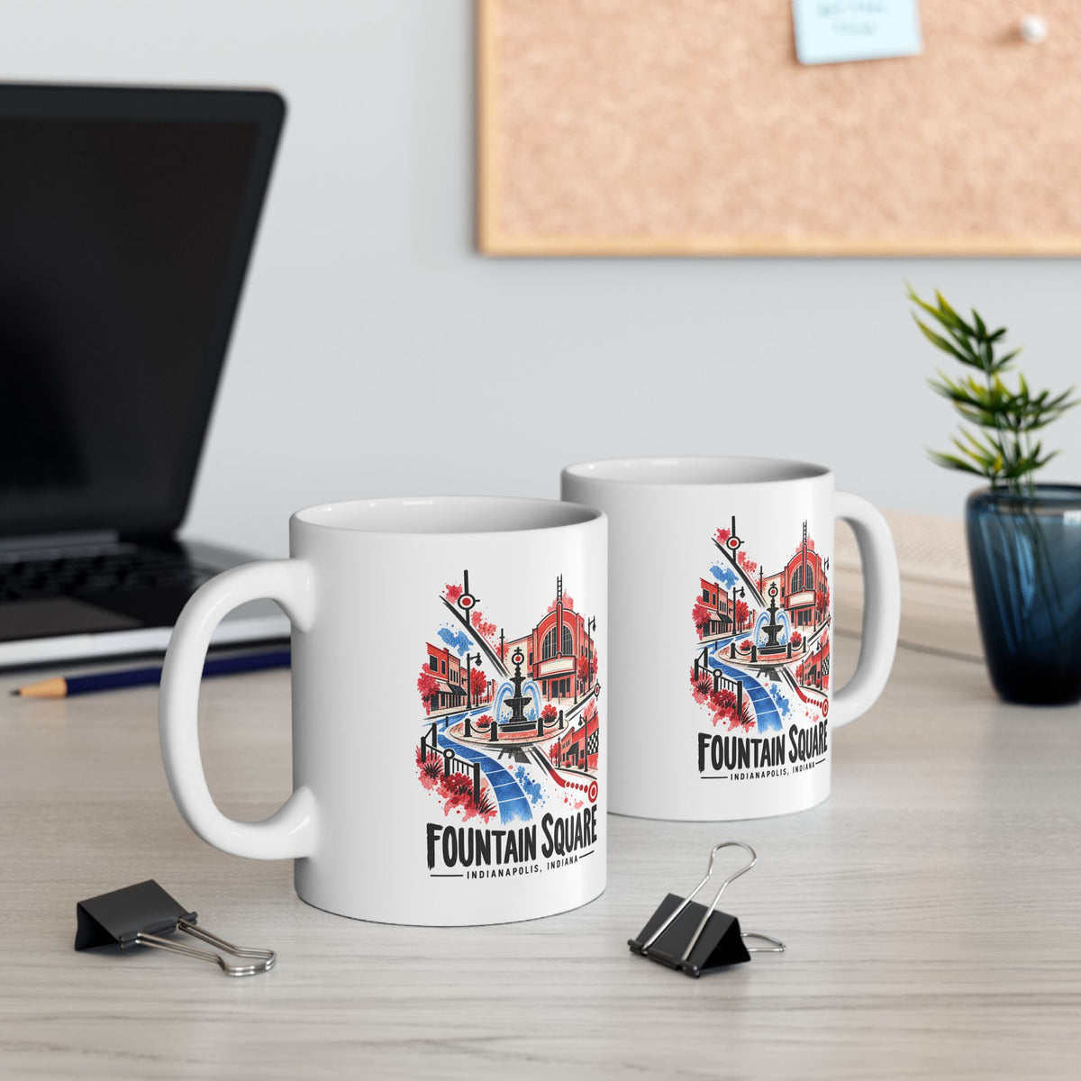 Fountain Square Neighborhood Mug