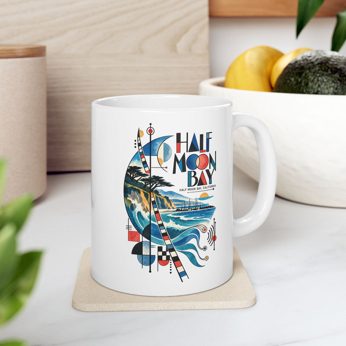 Half Moon Bay Sea Breeze Mug