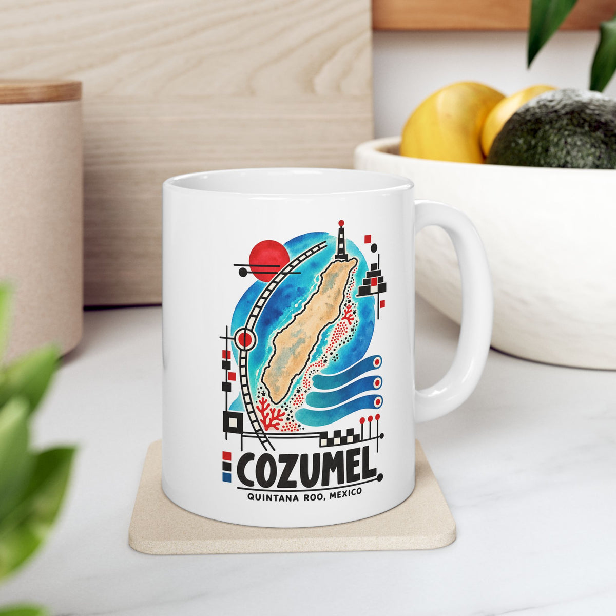 Cozumel Island Time Mug