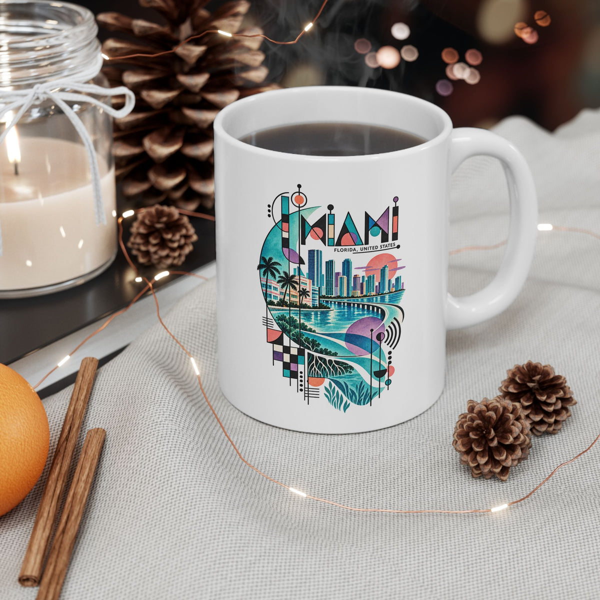 Miami Neon Coast Mug