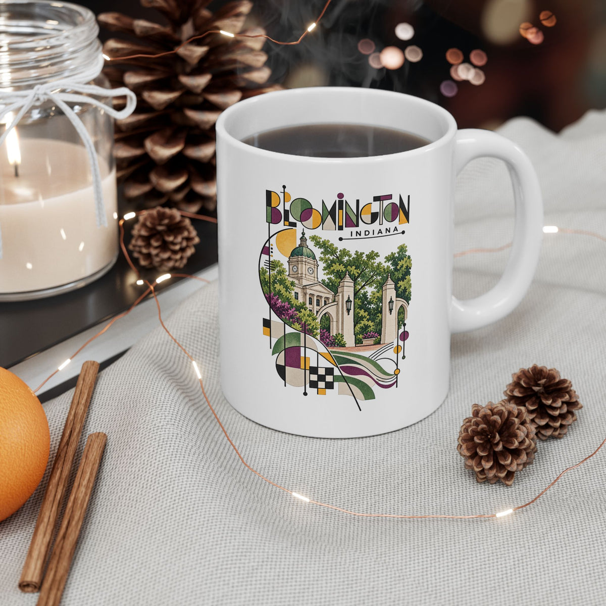 Bloomington Slow Morning Mug