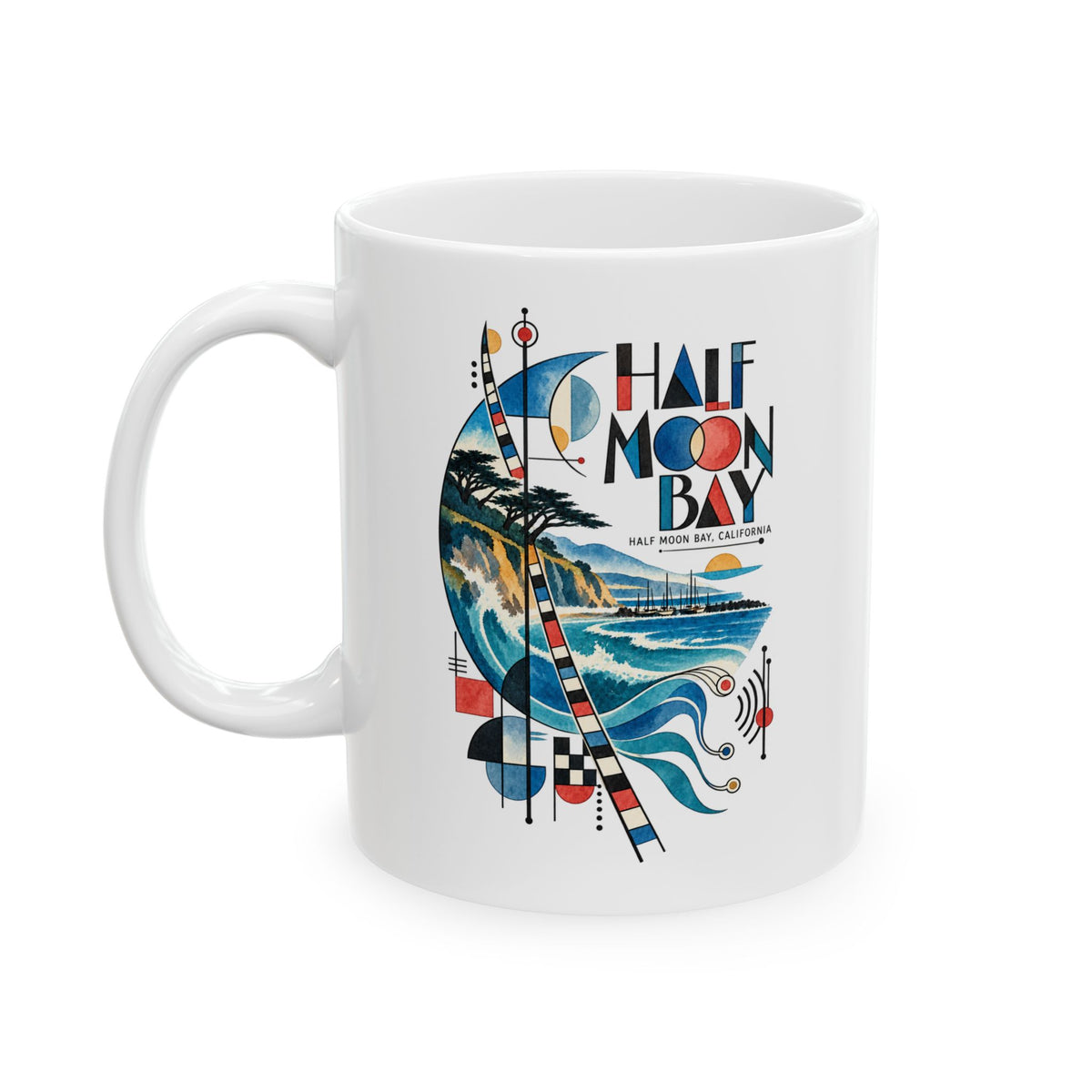 Half Moon Bay Sea Breeze Mug